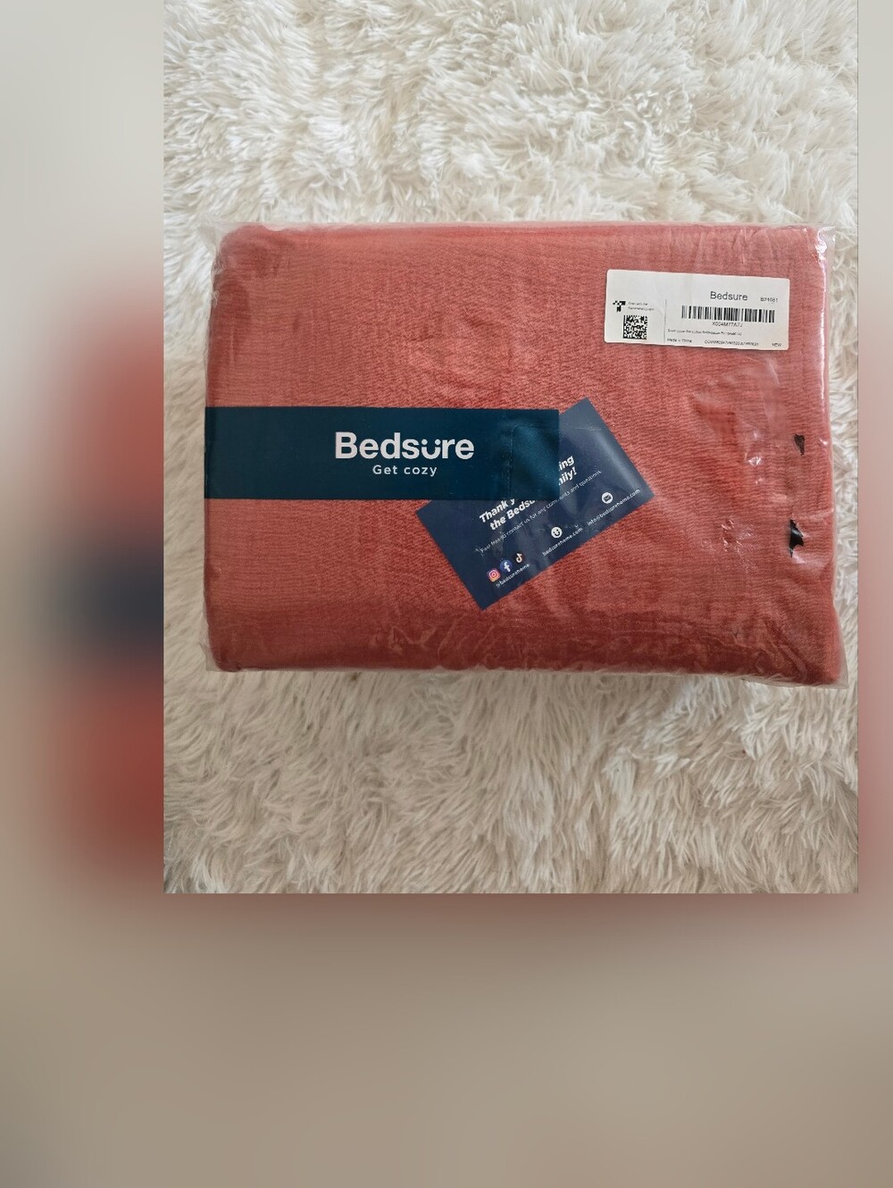 Bedsure 100% Muslin Cotton Duvet Cover King Size - Ultra-Soft Gauze Duvet Cover - Picture 6 of 8